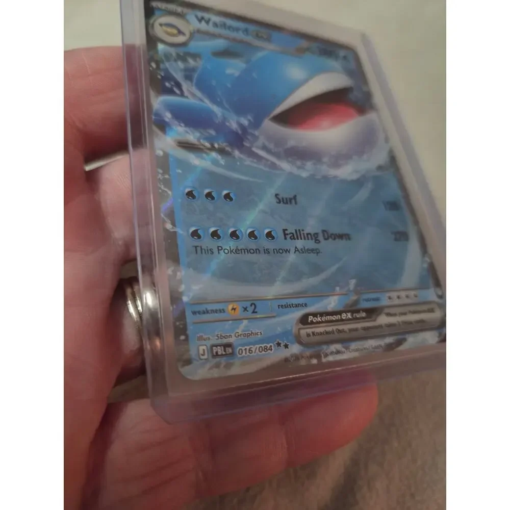 Wailord ex 016/084 Double Rare Pitch Black Pokemon